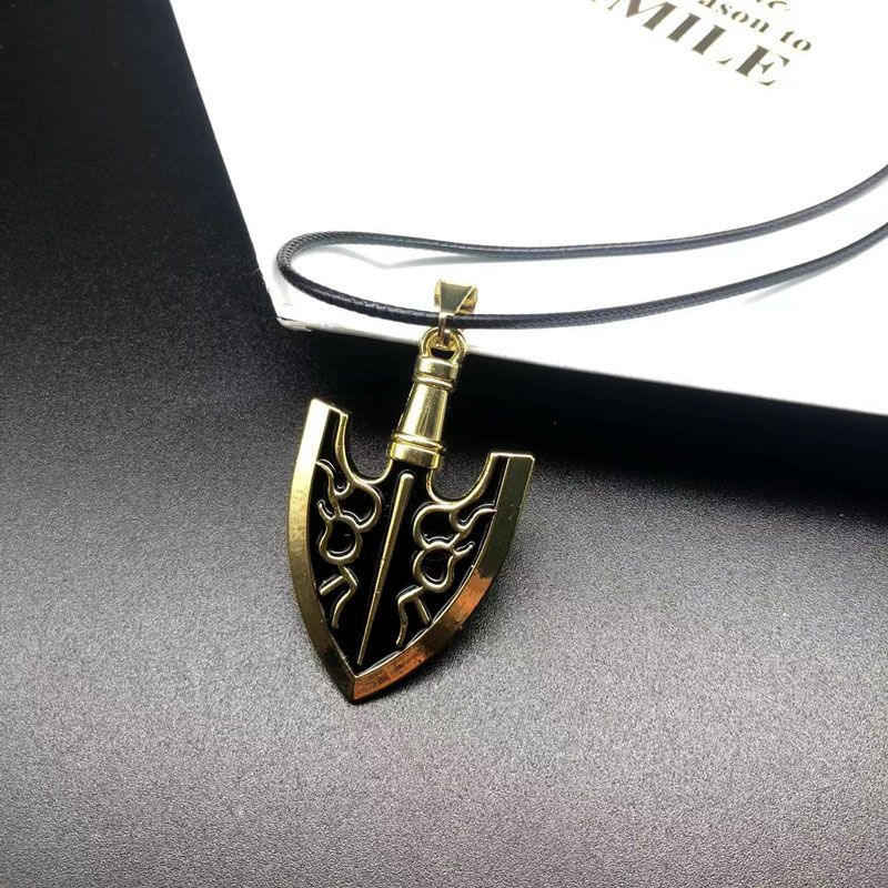 Anime Pendant Necklace - Colar com Pingente de Flecha Dourada