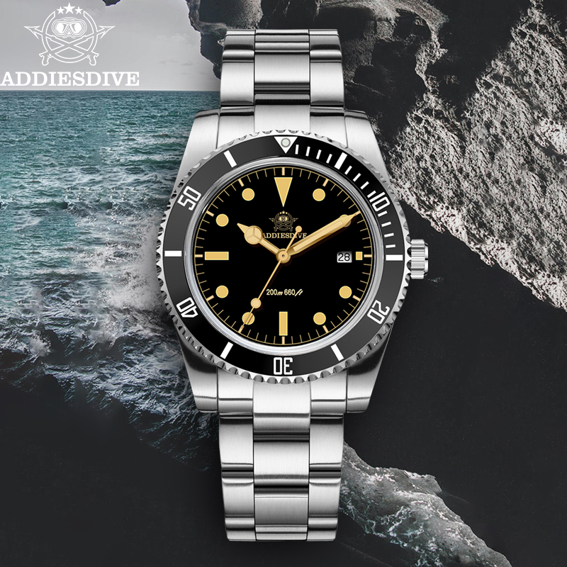 Watch Accessories - ADDIESDIVE 39mm Relógio Quente Para Homens