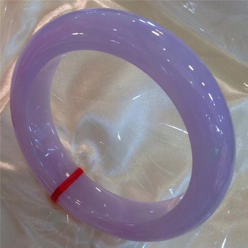 Bracelets - Pulseira redonda de pedra de jade,