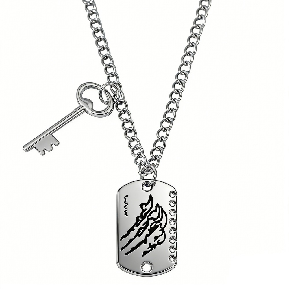 Anime Pendant Necklace - Colar de Moda para Casais Love