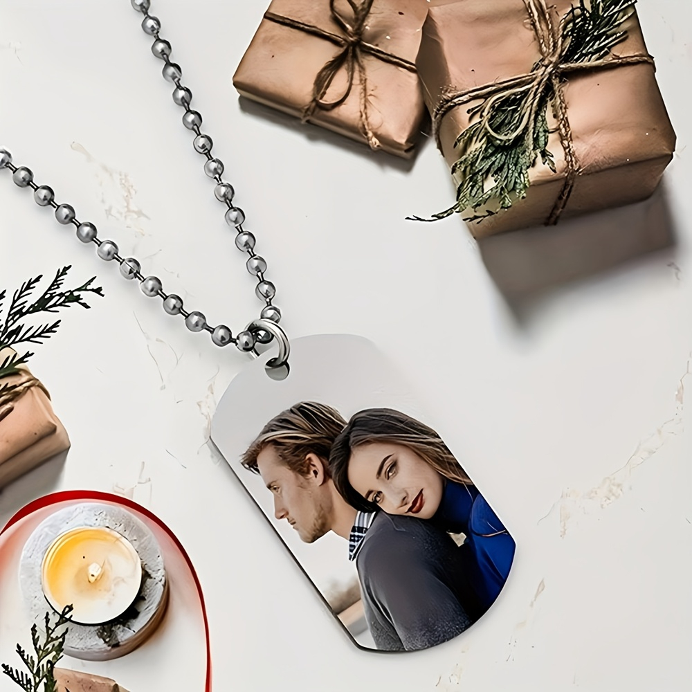 Custom Name Necklace Stainless Steel - Colar Personalizado Masculino com Pingente, Colar