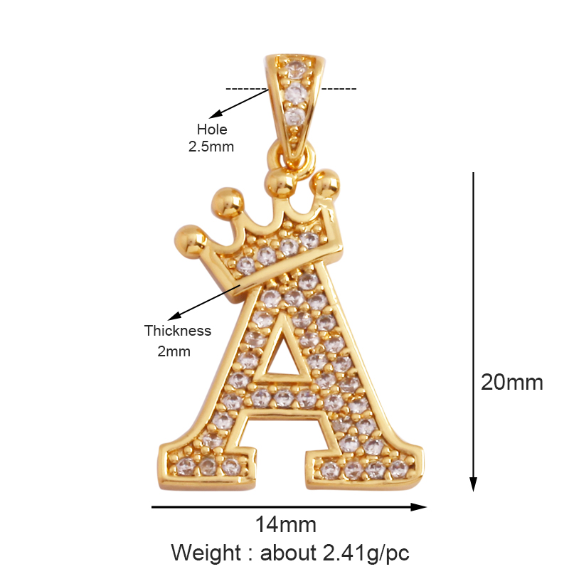 18k banhado a ouro completo zi - Initial Letter Necklace 18K Gold avaliação e preço