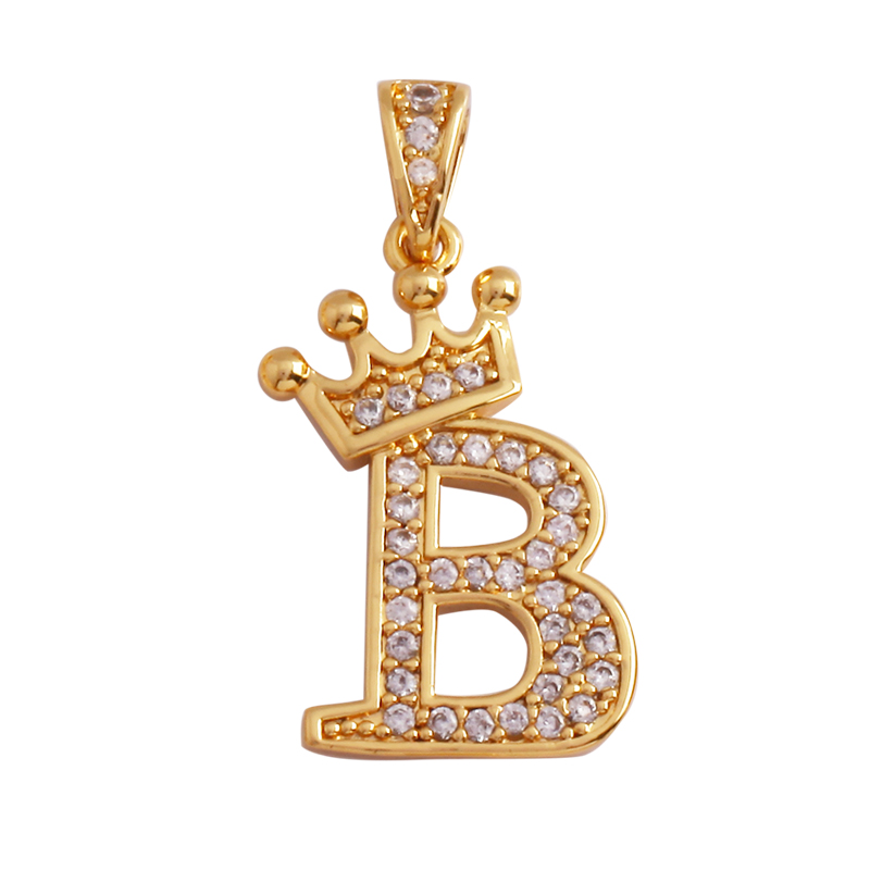 18k banhado a ouro completo zi - Initial Letter Necklace 18K Gold avaliação e preço