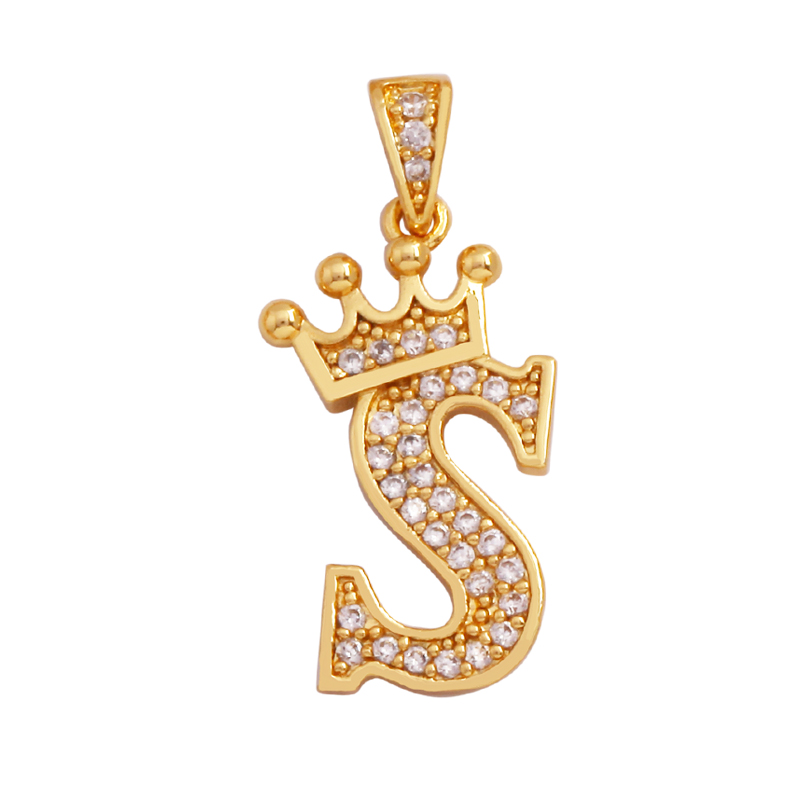 18k banhado a ouro completo zi - Initial Letter Necklace 18K Gold avaliação e preço