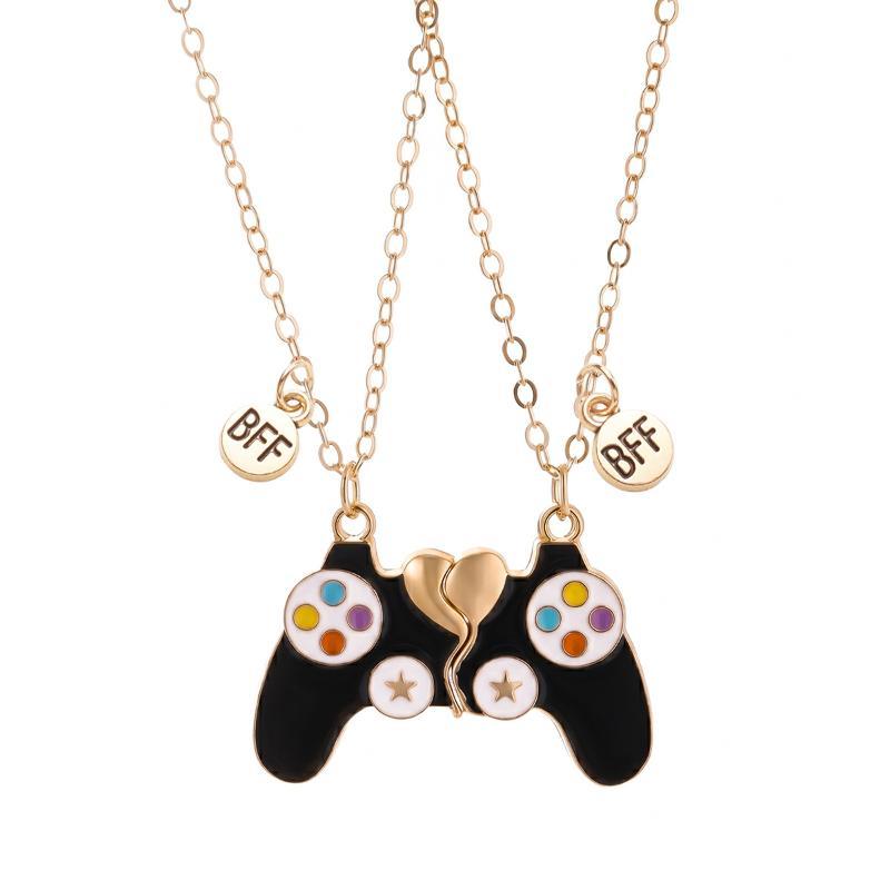 2 peças: colar com pingente de - Magnetic Couple Matching Necklaces avaliação e preço