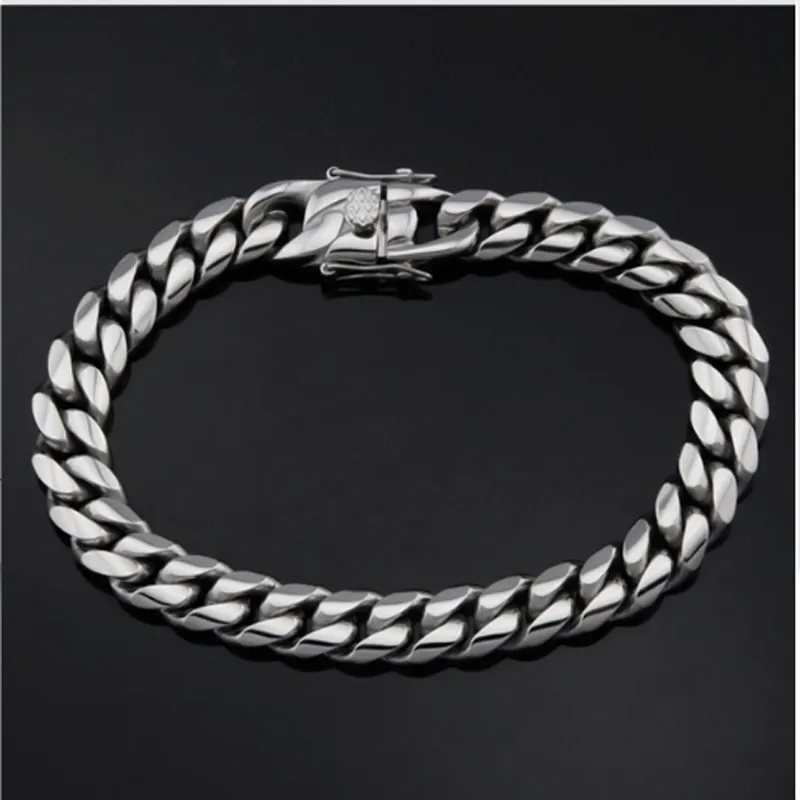 Aço inoxidável Miami Curb Cuba - Cuban Link Chain 12Mm avaliação e preço