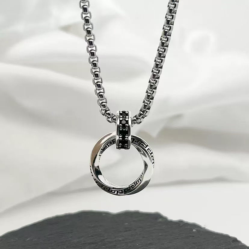 Novo 925 prata esterlina colar - 925 Sterling Silver Chain Necklace Men avaliação e preço