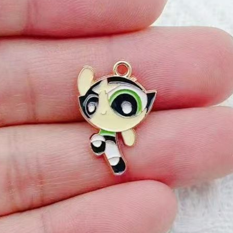 10 peças de pingente de menina - Earrings avaliação e preço