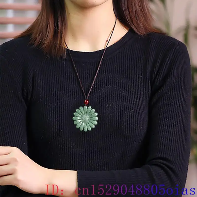 Colar Pingente De Girassol Ver - Necklaces avaliação e preço