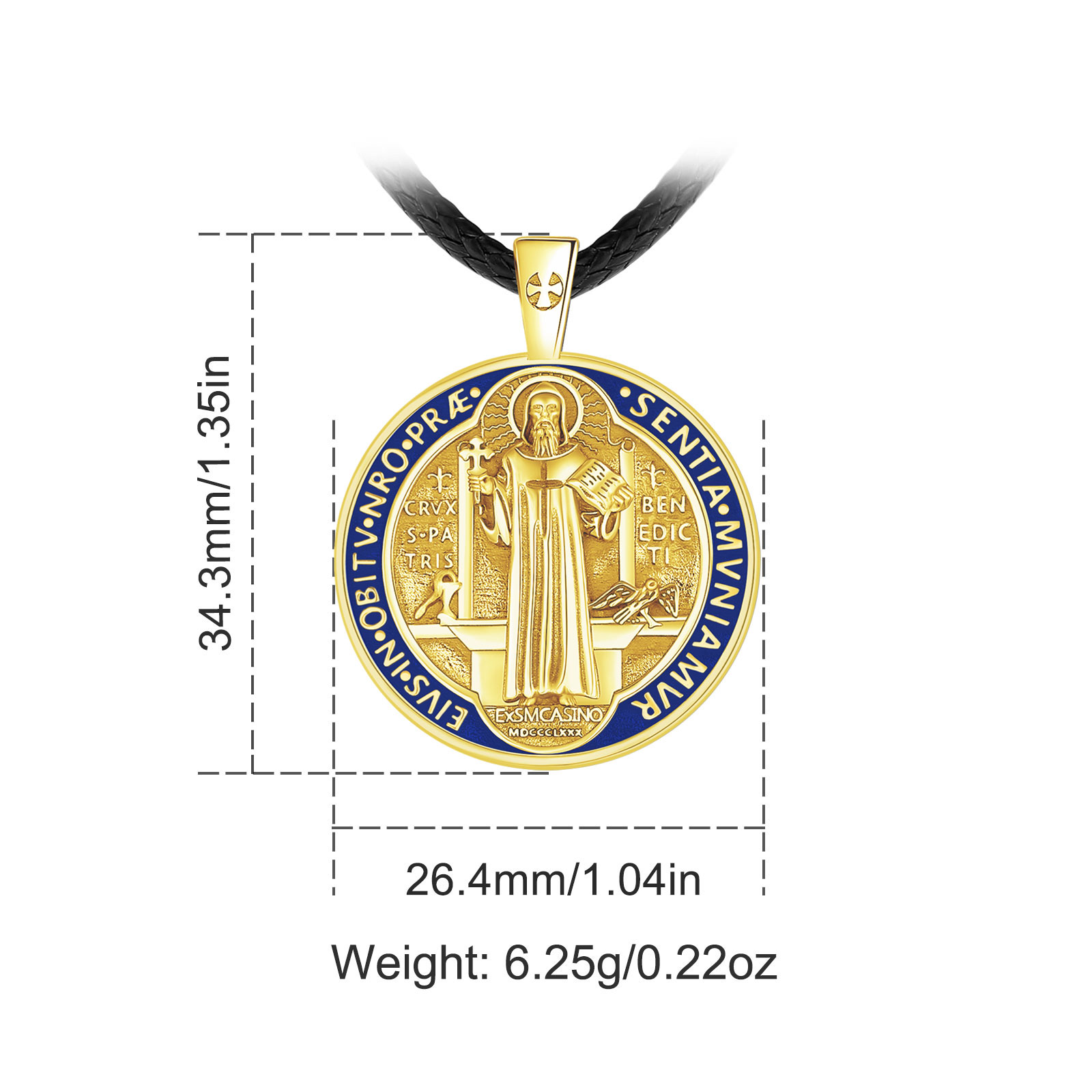 Eudora 925 prata esterlina são - Cross Pendant Necklace Gold avaliação e preço