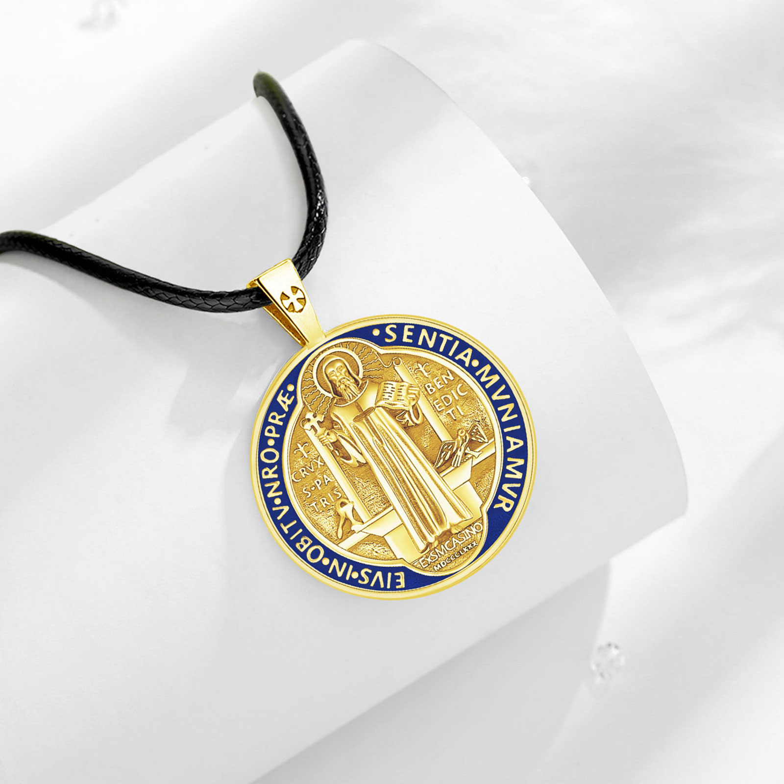 Eudora 925 prata esterlina são - Cross Pendant Necklace Gold avaliação e preço