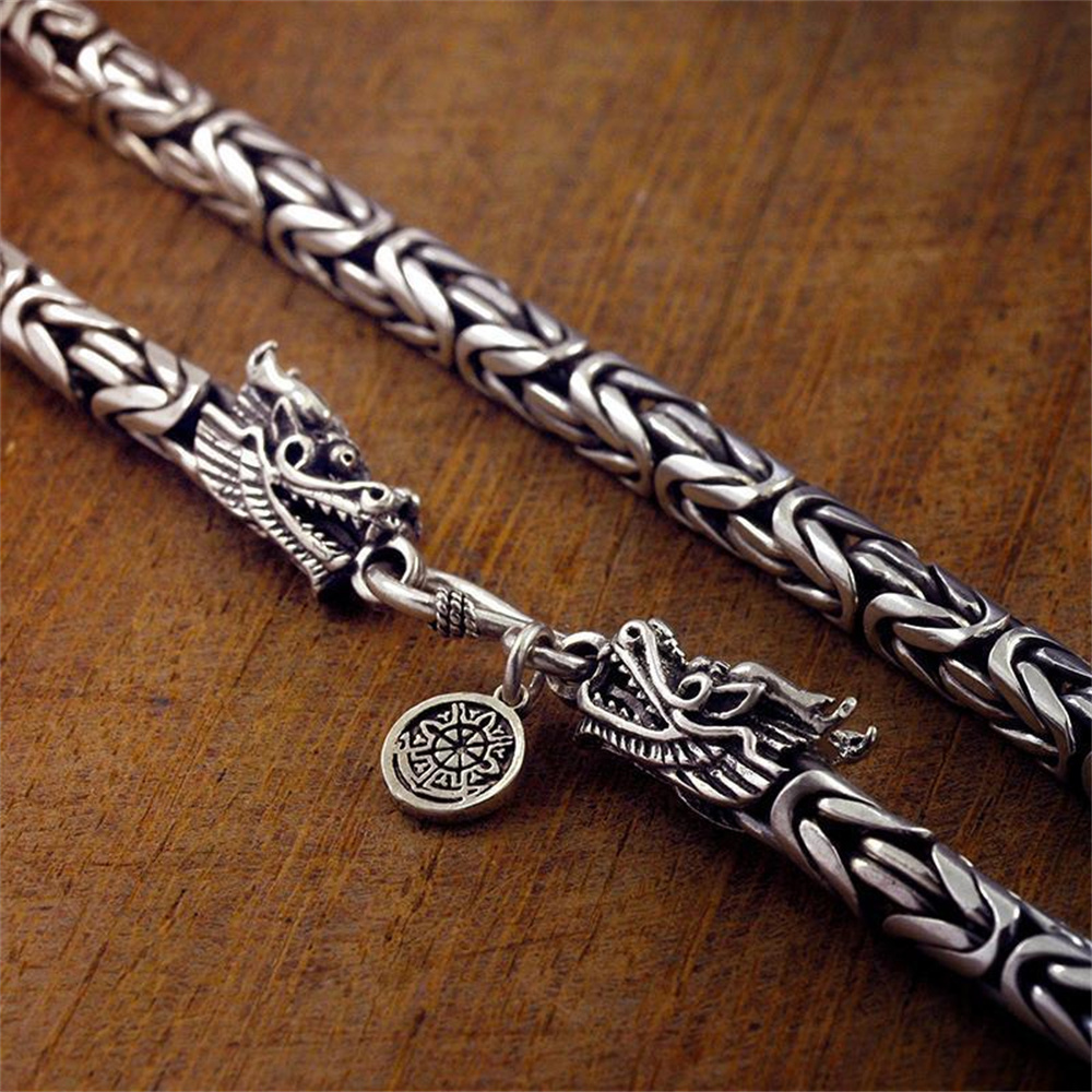 OUYADI Colar Masculino de Prat - 925 Sterling Silver Chain Necklace Men avaliação e preço
