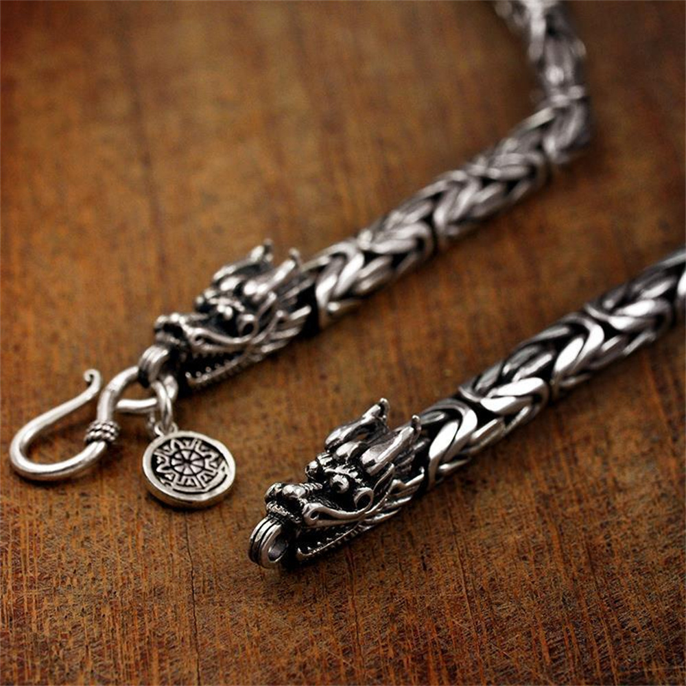 OUYADI Colar Masculino de Prat - 925 Sterling Silver Chain Necklace Men avaliação e preço