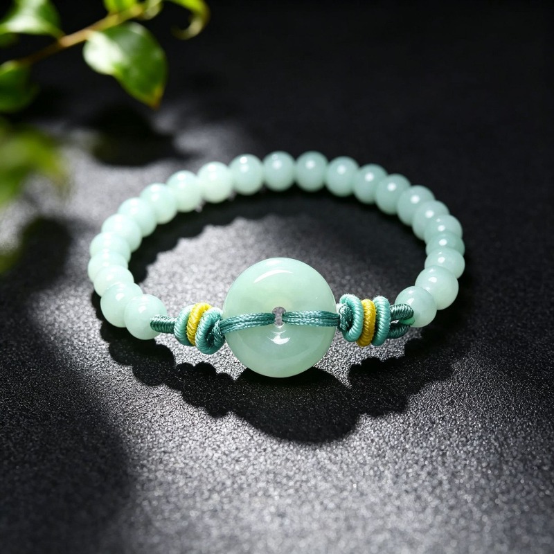 Pulseira de Contas de Jadeíte  - Bracelets avaliação e preço