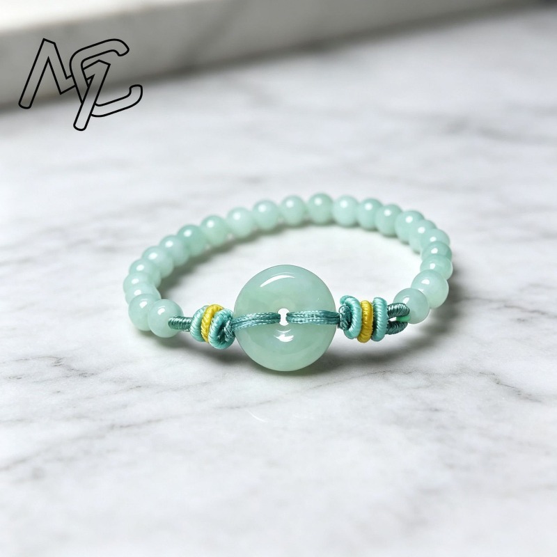 Pulseira de Contas de Jadeíte  - Bracelets avaliação e preço