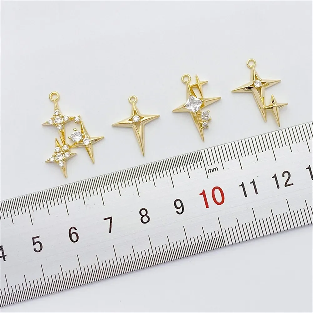 14k banhado a ouro micro-incru - Cross Pendant Necklace Gold avaliação e preço