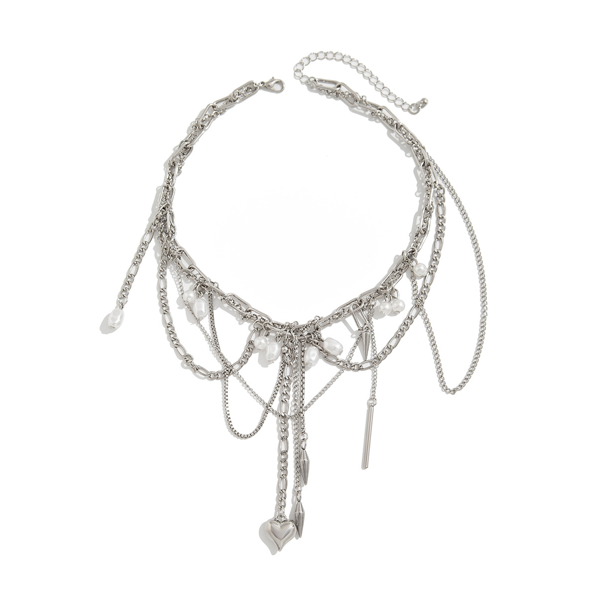 Colares Vintage Irregulares de - Pearl Choker Necklace Vintage avaliação e preço