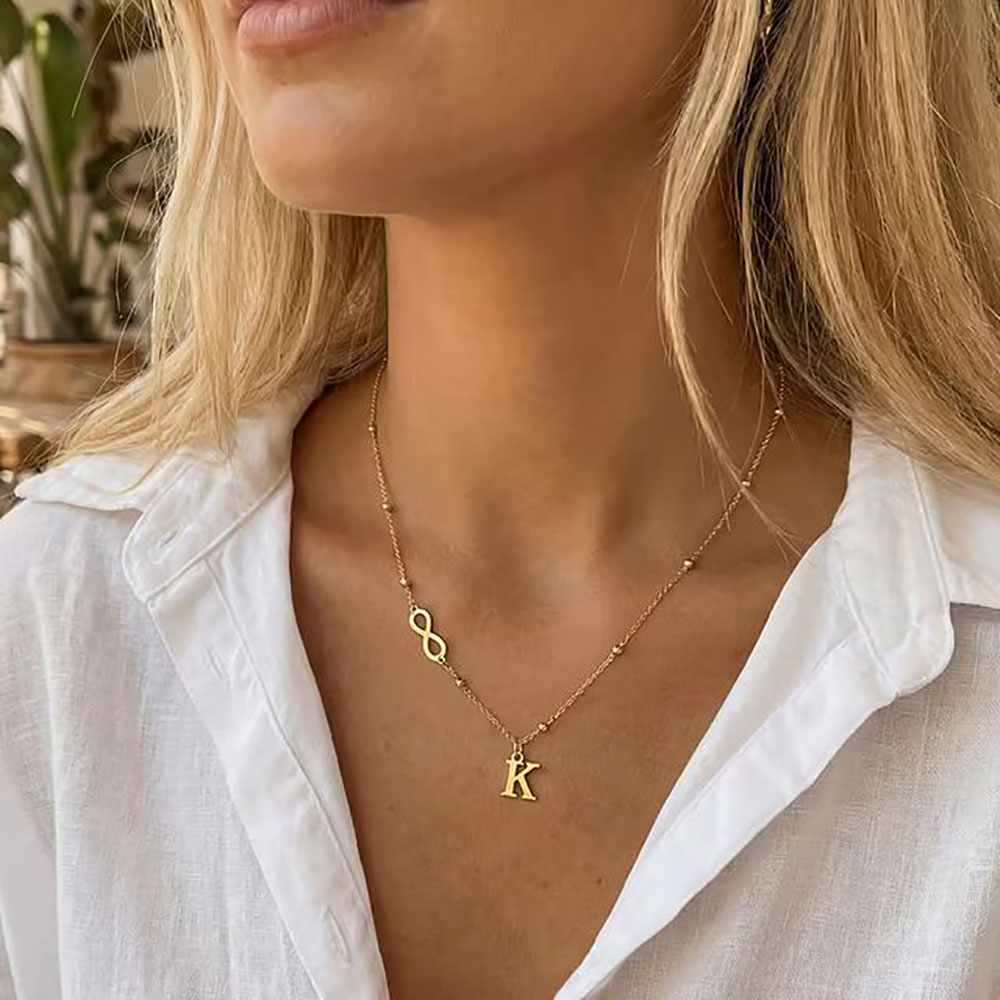Colar Personalizado com Letra  - Initial Letter Necklace 18K Gold avaliação e preço