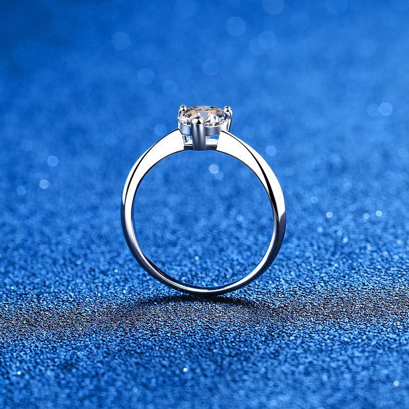 Anel de Moissanite LioraGem de - Moissanite Engagement Ring 1 Carat avaliação e preço