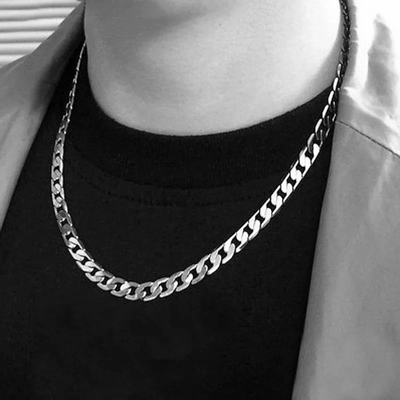 Colar de Prata Esterlina 925 p - Cuban Link Chain 12Mm avaliação e preço