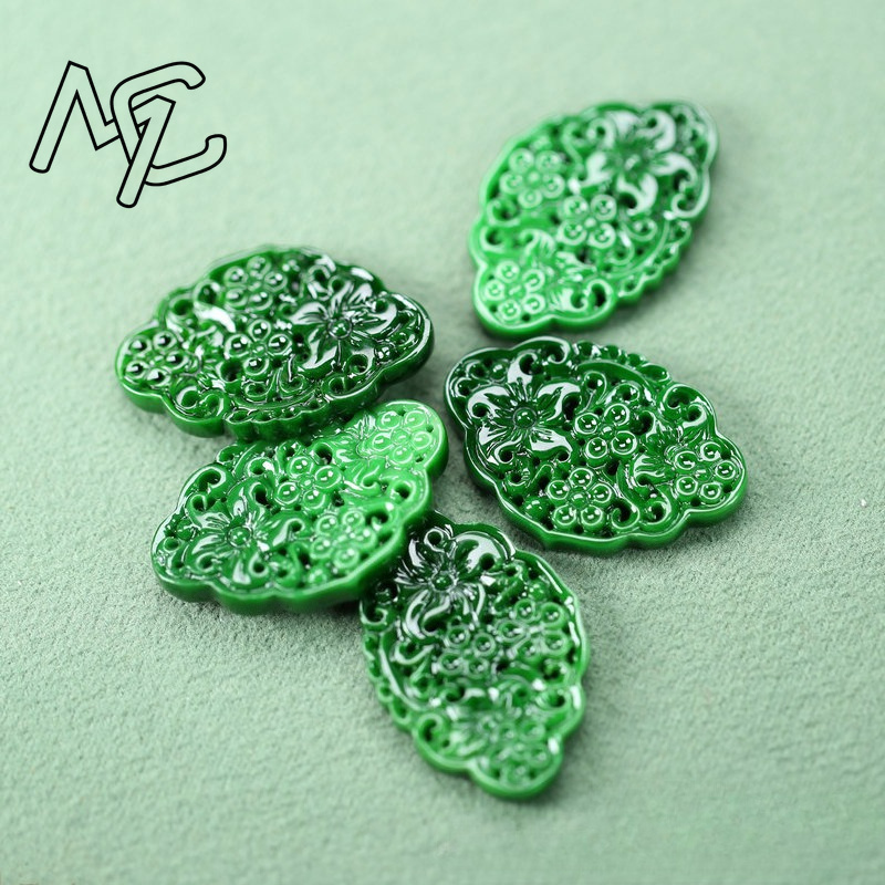 2 Peças DIY Esmeralda Verde Na - Earrings avaliação e preço