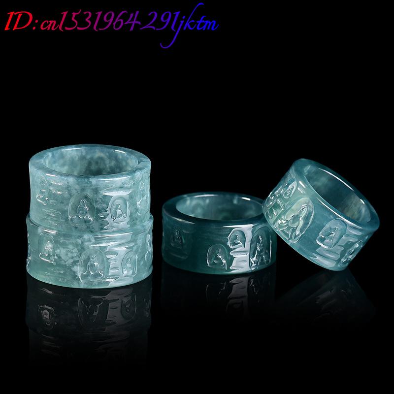 Anel de Buda em Jadeíta Birman - Rings avaliação e preço