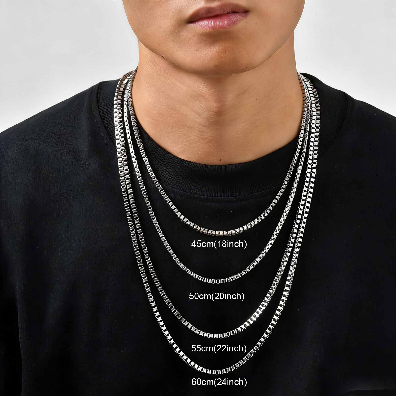 Colar de Corrente Fina de 1/2/ - Cuban Link Chain 12Mm avaliação e preço