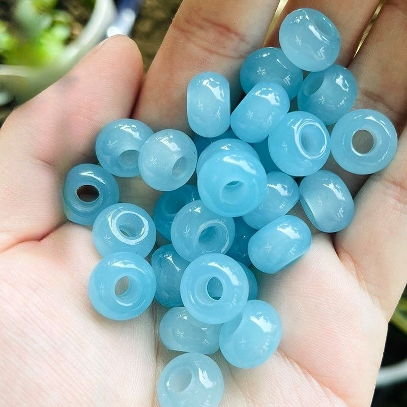 10 peças de contas grandes com - Bracelets avaliação e preço