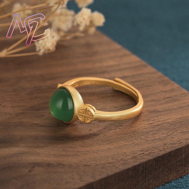 Anéis de jade natural jóias re - Rings avaliação e preço